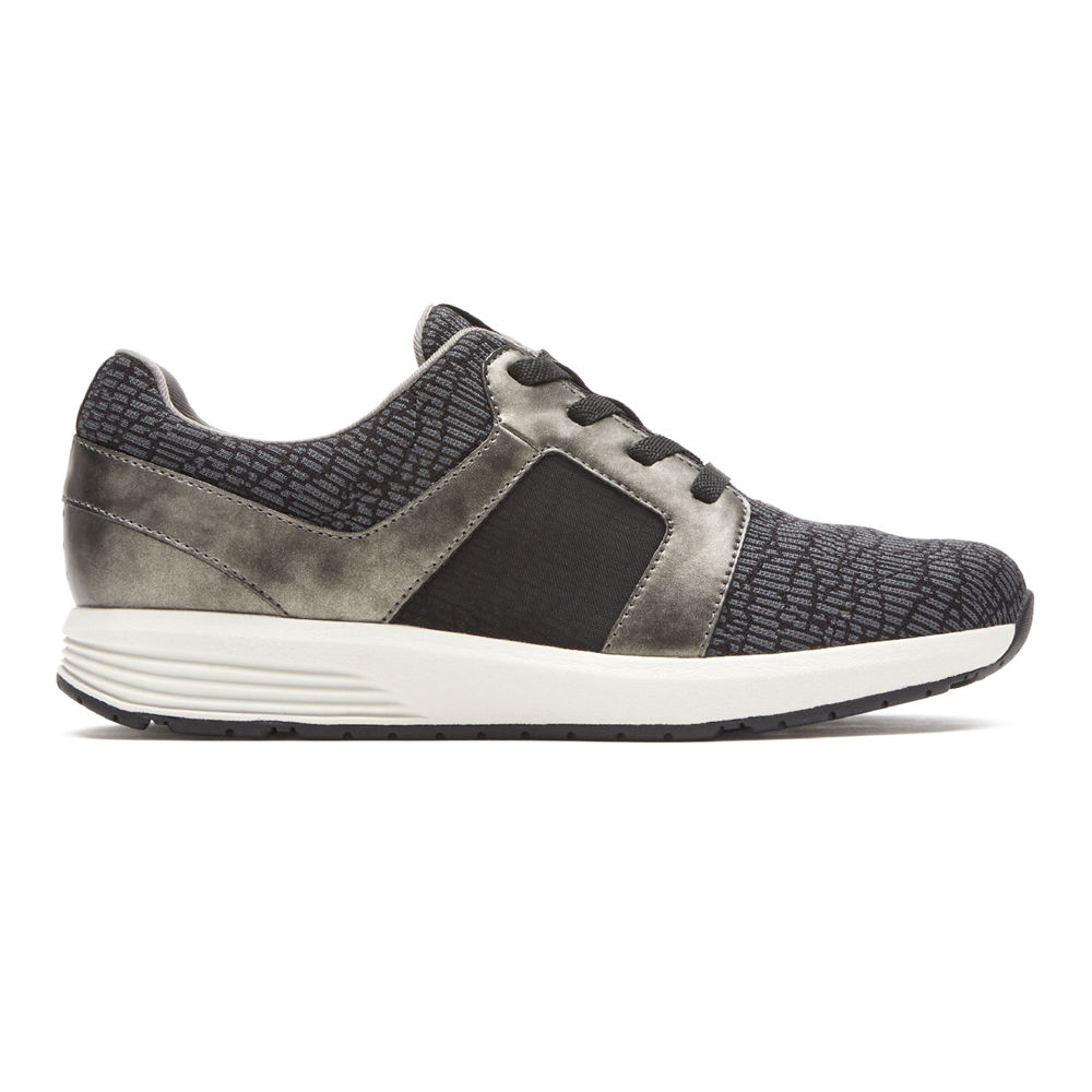 Rockport Sneakers Dam Svarta - Trustride Classic - NHITL8064